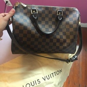 Authentic Louis Vuitton Speedy Bandouliere 30